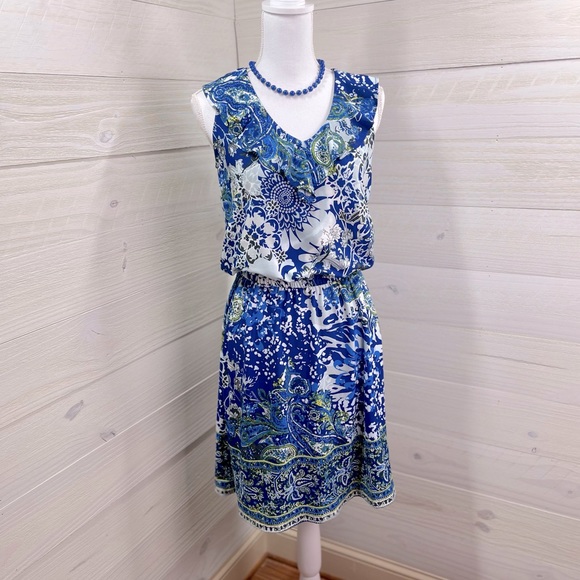 New York & Company Dresses & Skirts - New York & Company Floral & Paisley Dress S FREE SHIP